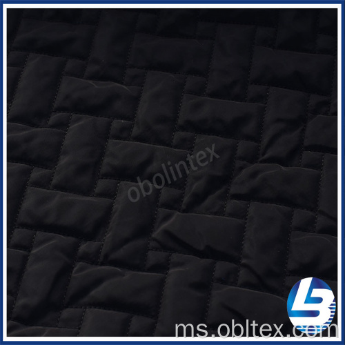 OBL20-Q-043 Fabrik Memori Poliester untuk Coat Quilting